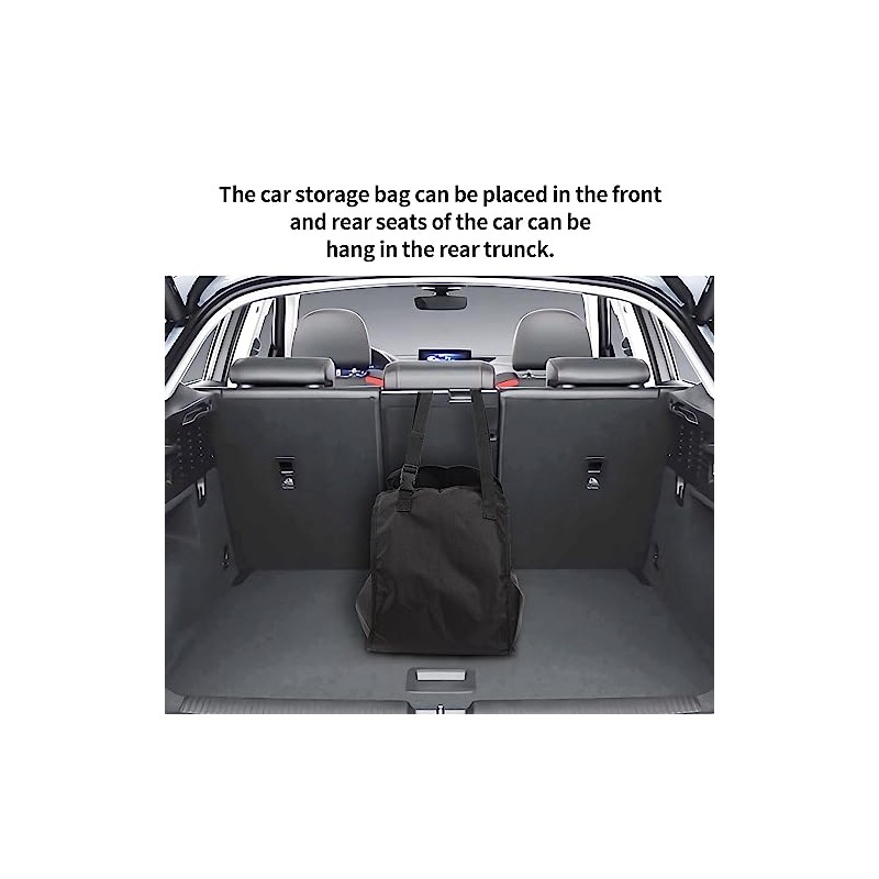 Bolsa de almacenamiento multifuncional para asiento de coche
