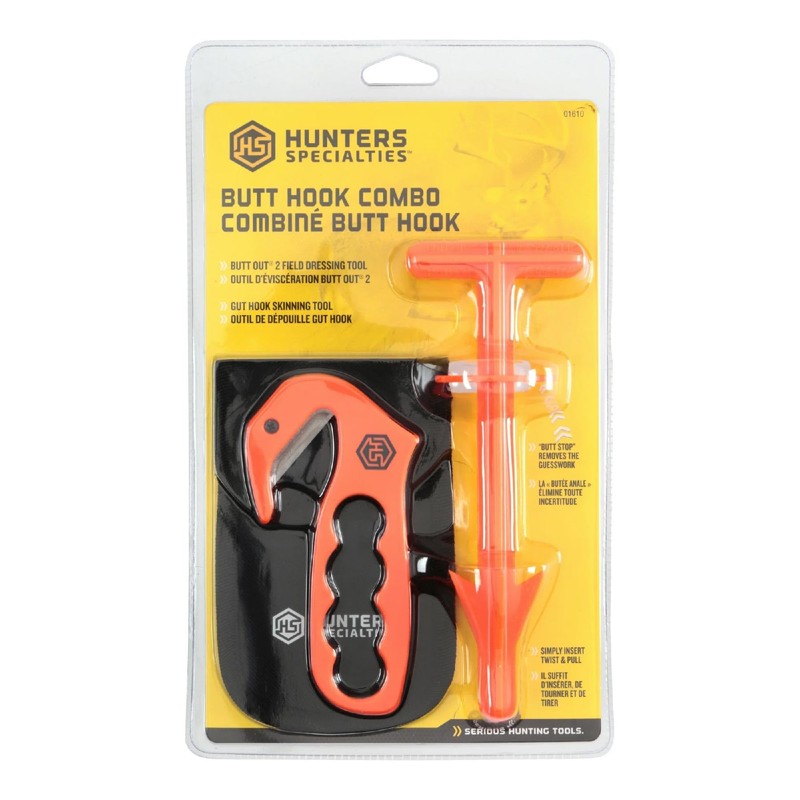 Hunters Specialties Butt Hook Combo Field Dressing Accessories - 5.7-inch