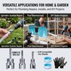 3 Pcs PVC Pipe Threader, 4-In-1 Water Pipe Threading and