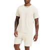 H Hellisal Mens Short Sets 2 Piece Outfits Fashion Summer