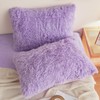 HAIHUA Faux Fur Fluffy Pillow Case, Soft Decorative Fuzzy Pillow