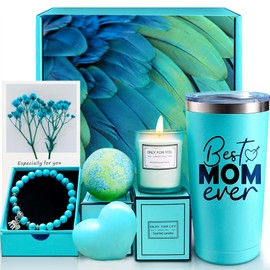 AQOOR Mother's Day Gifts for Mom Grandma Mother-in-Law Wife Newmom, Birthday Valentines Christmas Gifts from Daughter Son Kids Husband, Thank You Mom Spa Gift Basket