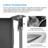 Bar Sink - PEPO Black Small Kitchen Sinks Undermount Stainless
