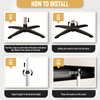 Veito Adjustable Tripod Stand for Infrared Heaters - Heavy-Duty &