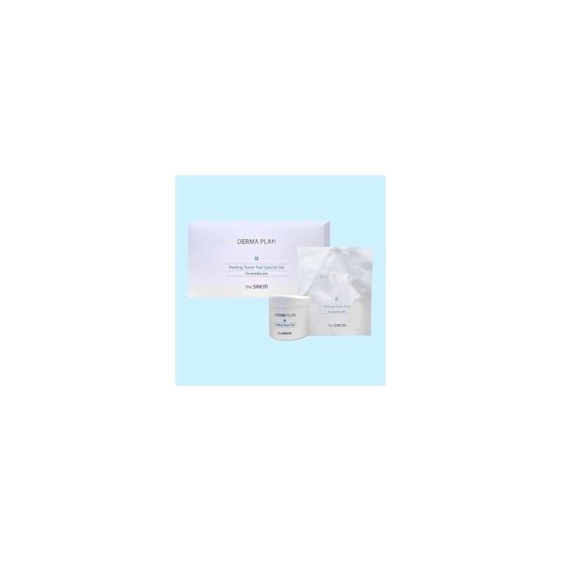 The Saem Derma Plan Peeling Toner Pad Set + 2