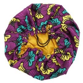 Healvian Adjustable Satin Bonnet Hair Cover Sleep Hat for Hair Ergonomic Design Comfortable Non- Headscarf Cap