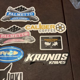 Palmetto State Armory 10 Palmetto State Armory PSA Bumper Sticker Decal Lot Sabre AAC Jakl Dagger etc