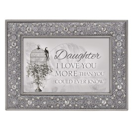 Cottage Garden Daughter I Love More Than You Know Filigree Jewel Jewelry Music Box Plays Fur Elise
