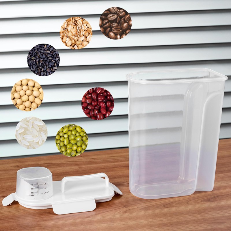 Rice Container,Rice Storage Container,5L,5.2Qt Tcereal Storage Container