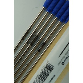 Cross Classic Blue Medium Ballpoint Ink Refills for Cross Ballpoint Pens, 6ct/pk (New Version) (Bulk Pack of 6/Pack) in Storage Tube ( Blue)