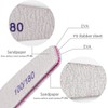 10PCS Nail File Professional Double Sided Emery Board (100/180 Grit)