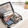 Set de 3 Bolsas de Maquillaje Transparentes de Viaje