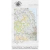 Pieceful Maps Jigsaw Puzzle 'Northumberland' 1000 Piece - Great British