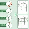 12 Pack Monstera Plant Support & Plant Cage Support Rings,Stackable