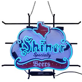 Neon Signs for Wall Decor Shiner Beer Sign Handmade Real Glass Tube Light Home Bar Man Cave Pub Store Restaurant Dcor Artwork Inch Neon Tubing