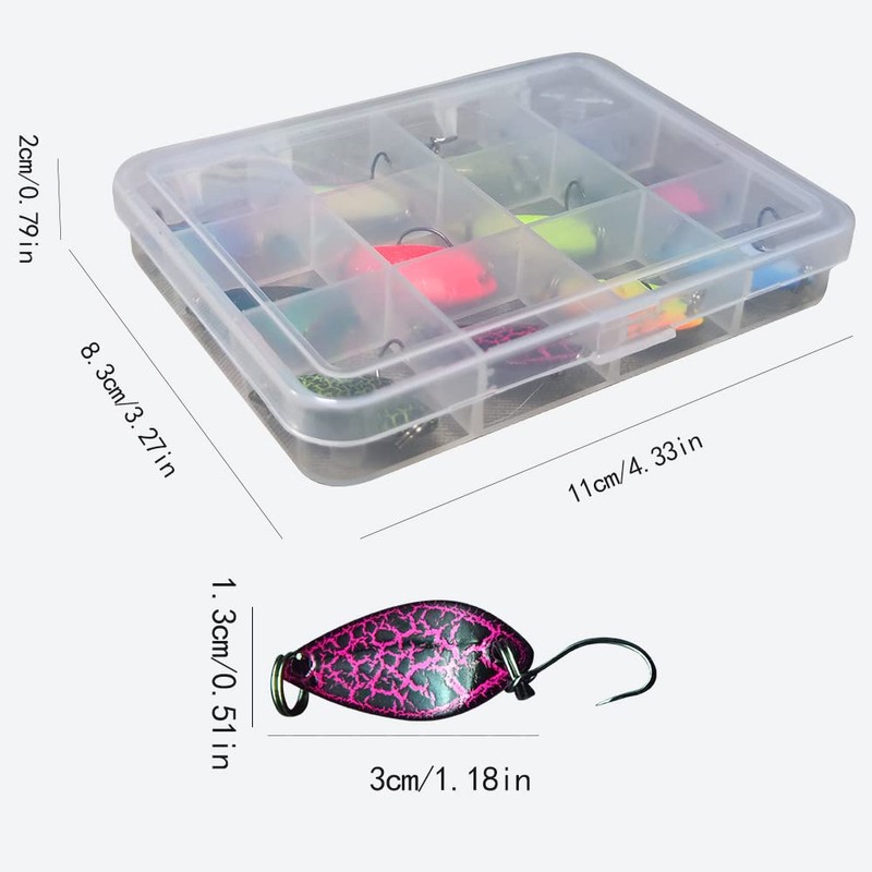 Trout Spoon Set Trout Bait 2.5 g / 3.5 g