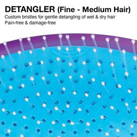 Olivia Garden OG Brush Detangler Fine-Medium - Purple