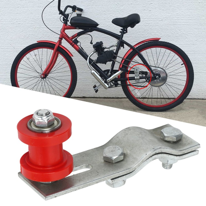 Chain Tensioner Roller Heavy Duty Slider Adjuster for 49cc 66cc