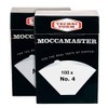 Technivorm Moccamaster 85022 Moccamaster #4 Paper Filters, White (2)... (Original