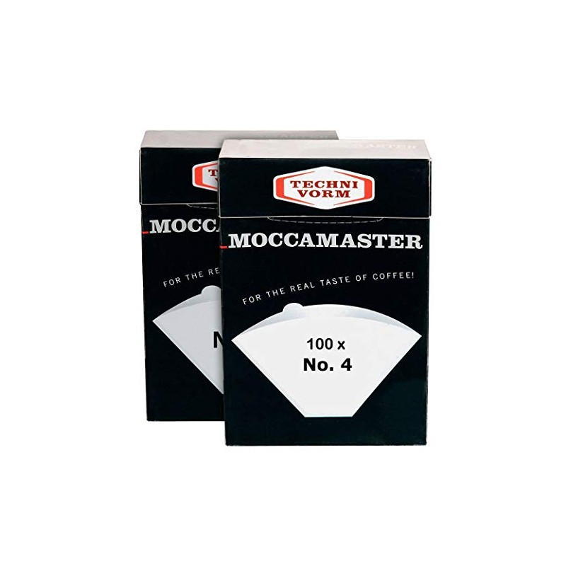 Technivorm Moccamaster 85022 Moccamaster #4 Paper Filters, White (2)... (Original