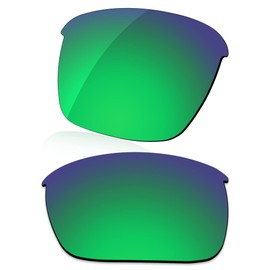 LenzReborn Polarized Lenses Replacement for Oakley Thinlink OO9316 Sunglass - Lawn Green - Polarized Mirrored