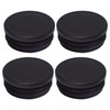 SKIR'CO (4 pcs) Round Tube Inserts 50 mm, Fence Post