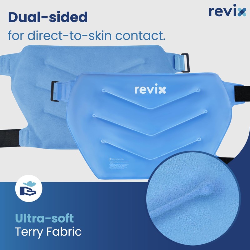 REVIX Extra Large Cold Pack for Hip Replacement, Reusable Ice