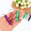 5 * Safety Whistle, Emergency Whistle Survival Emergency Mini Whistle Aluminium