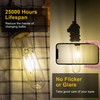runquiz T10 Tubular Led Bulbs 60w Equivalent, Dimmable 5.25 Inch