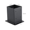 4x4 Post Base 4 Pcs, (Inner Size 3.6x3.6) Post Anchors,