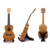 World Rhythm Ukulele Stand - Wooden Uke Stand, Detachable String