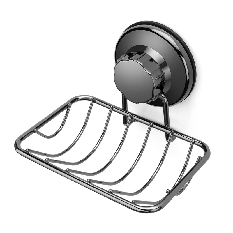 iPEGTOP No-Drilling Soap Dish Holder, Super Powerful Vacuum Suction Cup