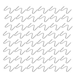 Ruimou Automotive Plastic Bumper Repair Hot Clamps (500pcs x 0.6mm Inside Corner Hot Clutches)