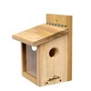 Kettle Moraine Cedar Post Mount Bluebird Mealworm Feeder