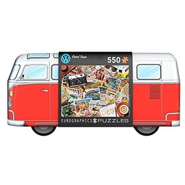 EuroGraphics VW Road Trips 550-Piece Puzzle in Collectible Tin with Poster