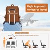 KKXIU Backpack Purse for Women - PU Leather Ladies Backpack