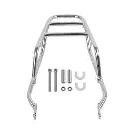 CHIFUN Luggage Rack Rear Cargo Rack Replacement for Kawasaki W800 2020-2023 W800 ABS 2024 2025 W800 Cafe 2019-2020 Black Steel Motorcycle Luggage Shelf Bracket