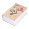 Mini Money Box with Stianless Steel Liner Simulation Book Shaped