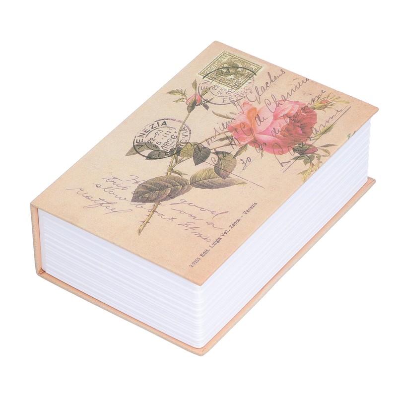 Mini Money Box with Stianless Steel Liner Simulation Book Shaped