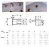 LiebeWH Juego de Tuercas Remachables, Tuercas Remachables(M3 (100 pcs/pack