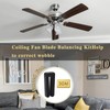 KALIONE Ceiling Fan Blade Balancing Kit Including Fan Balancing Clips