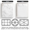 YibaiYi 3Pcs Bed Sheet Clips Adjustable Elastic Fitted Sheet Straps,