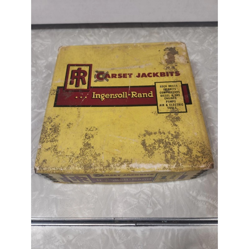 Ingersoll Rand (NOS) 1-3/8" Rock Drill Bit, Carbide Tip Cross,