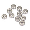 10Pcs 626Z Ball Bearing, 6x19x6mm Stainless Steel Double Shielded Deep