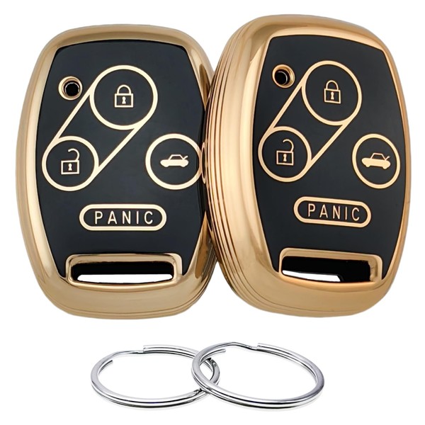 REPROTECTING TPU Key Fob Cover Compatible with 2003-2015 Honda Civic