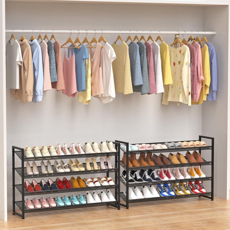 NEYCIL Large Shoe Rack 8 Tier Shoe Organizer, Heavy Duty
