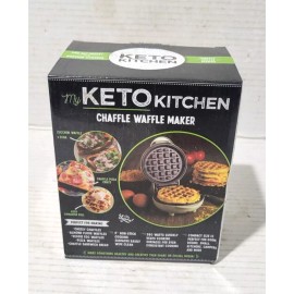 My Keto New !! My Keto Kitchen Chaffle Light Green Waffle Maker Nostalgia