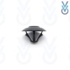 VVO 10 x Black Plastic Bonnet Bonnet Clips
