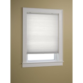 Green Mountain Vista EZ-Glide 1-Inch Cordless Cellular Shade, 24 by 64-Inch, White