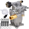 Biswing Pressure Washer Pump, 3/4" Shaft Horizontal Axial Plunger, 3400